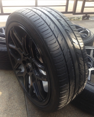 ล้อ ADV1 ขอบ 20 (ฝาครบนะครับ) 5รู114 หน้า 8.5 นิ้ว+40 หลัง 9.5 นิ้ว+40 นิ้ว พร้อมยาง 245/35/20 ปี13