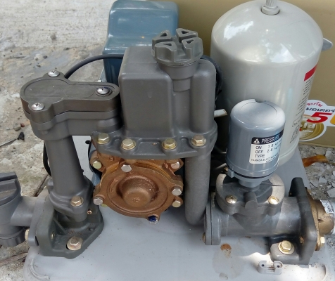 มอเตอร์ปั้มน้ำ+แทงค์