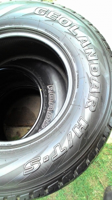 265/70R16 YOKOHAMA H/T-S มี 1 เส้น tel.081-427-3941