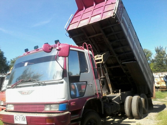 ขาย10ล้อHINO FM3M 2เพลา 10เกียร์ กระบะดั้มมิเนียม