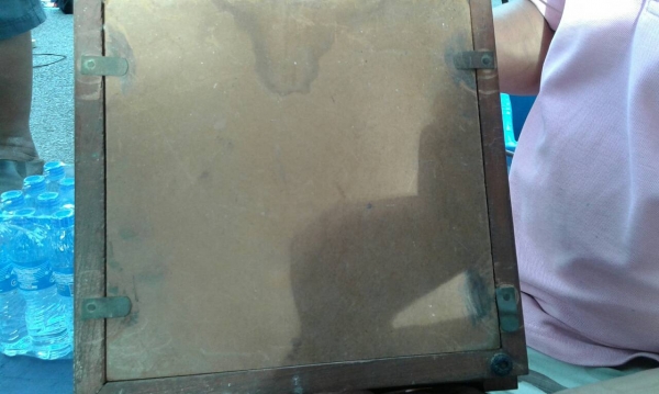 นาฬิกาเก่าโครงสร้างไม้สัก นาฬิกาเก่าโครงสร้างไม้สัก