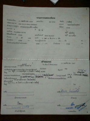 ขาย 6 ล้อ  FC4J -140 ยาว 5.50m.