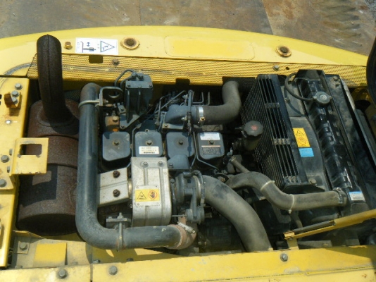 รถขุดรุ่น PC120-6E0 มือสองนำเข้าจากญี่ปุ่นแท้ สภาพดี พร้อมใช้งาน