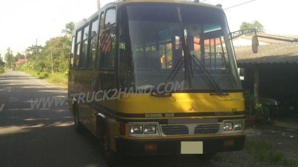 รถบัส ยี่ห้อ MITSUBISHI CANTER 24 ที่นั่ง เครื่อง 4D3  110Hp