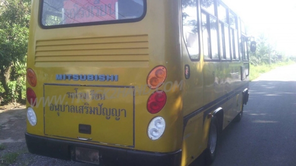 รถบัส ยี่ห้อ MITSUBISHI CANTER 24 ที่นั่ง เครื่อง 4D3  110Hp