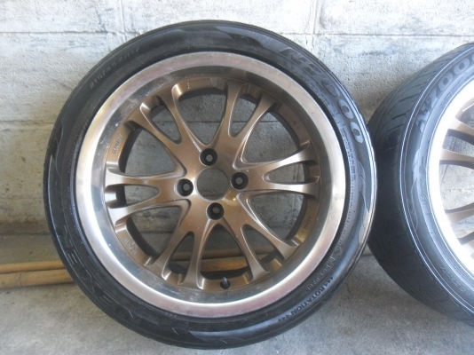 ล้อแม็ก 17นิ้ว 4รู100 พร้อมยาง สวยๆ 4 ล้อ ลดราคาเหลือ 4900 บาท