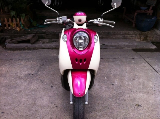 Fino ปี 52 ล้อแม็ค สีชมพู รถบ้าน เครื่องดี เดิมๆ มีเล่ม เอกสารครบ