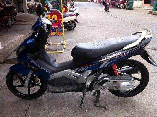 Nouvo mx ปี 48 ล้อแม็ค  สีน้ำเงิน ดำ รถบ้านเครื่องเดิมๆ มีเล่ม เอกสารพร้อม