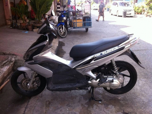 Airblade ปี 50 ล้อแม็ค  สีเทา รถบ้าน เครื่องเดิม มีเล่ม เอกสารพร้อม ภาษีเกิน 3 ปี