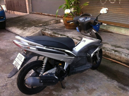 Airblade ปี 50 ล้อแม็ค  สีเทา รถบ้าน เครื่องเดิม มีเล่ม เอกสารพร้อม ภาษีเกิน 3 ปี