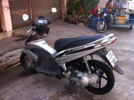 Airblade ปี 50 ล้อแม็ค  สีเทา รถบ้าน เครื่องเดิม มีเล่ม เอกสารพร้อม ภาษีเกิน 3 ปี