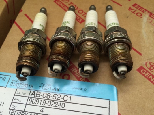 คอยล์จุดระเบิด toyota วีออส &amp; ยารีส ของ DENSO แท้ MADE IN JAPAN ถอดจากรถ มี4ชิ้น