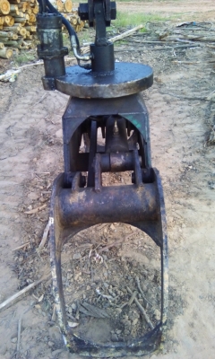 ขายแบคโฮ  มือคีบ