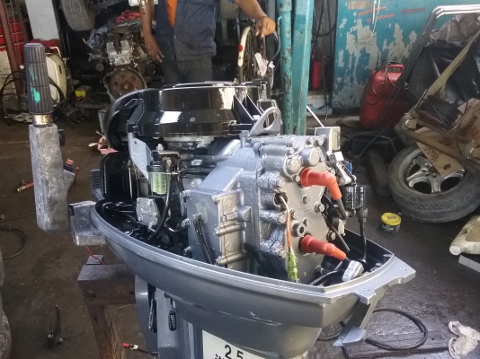 เครื่องเรือ yamaha 40cv เก่าญี่ปุ่น