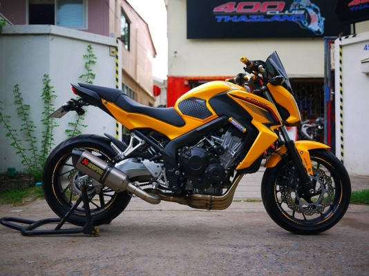 ขาย Honda CB650F รถศูนย์พร้อมทะเบียนแท้ สภาพใหม่กริ๊ป ไม่ล้ม ไม่ชน ไม่แปะ สีเดิมทั้งคัน