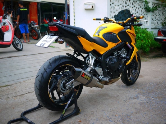 ขาย Honda CB650F รถศูนย์พร้อมทะเบียนแท้ สภาพใหม่กริ๊ป ไม่ล้ม ไม่ชน ไม่แปะ สีเดิมทั้งคัน