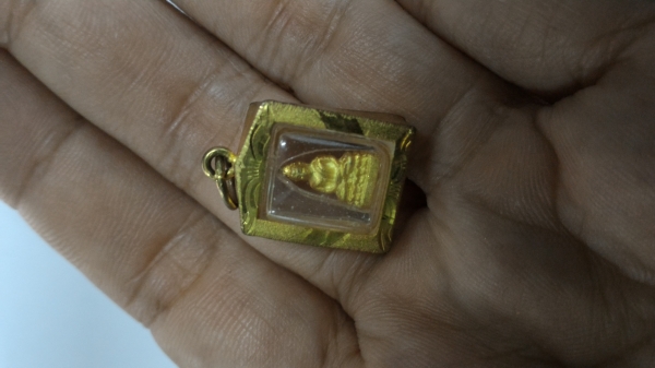 พระทองจิ๋ว พ่นทราย ปางสมาธิ งามๆ