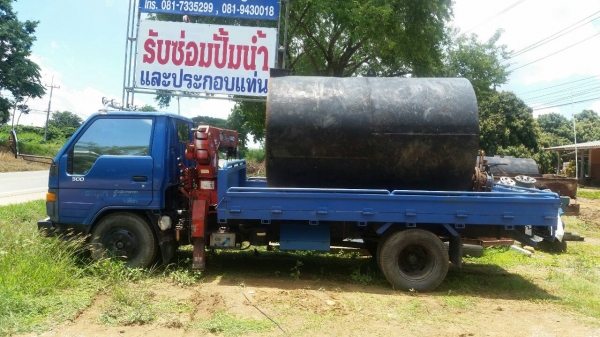 รถสภาพเลี่ยม ติดเครน2ตัน4ปลอก