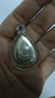 พระคันธราช เนื้อเงิน เลี่ยมกรอบสวยกริป