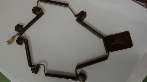 หลวงพ่อเดิม ตะกรุดปลาตะเพียน จารยันต์รอบ ทุกดอก