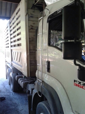 ขายรถพ่วง ISUZU DECA FXZ 360 ปี 54 ใช้งานทุกวัน บรรทุกแต่ปาล์ม  ติดต่อ ทวีเดช 081-970-1769