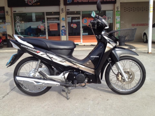 ฮอนด้า เวฟ 125i สีดำ สตาร์ทมือ ปี 54 สภาพเดิม ๆ ราคา เบา ๆ