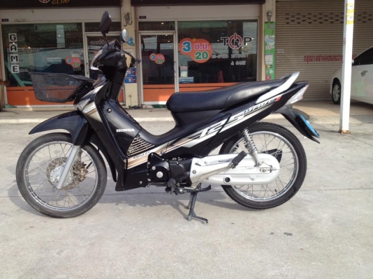 ฮอนด้า เวฟ 125i สีดำ สตาร์ทมือ ปี 54 สภาพเดิม ๆ ราคา เบา ๆ