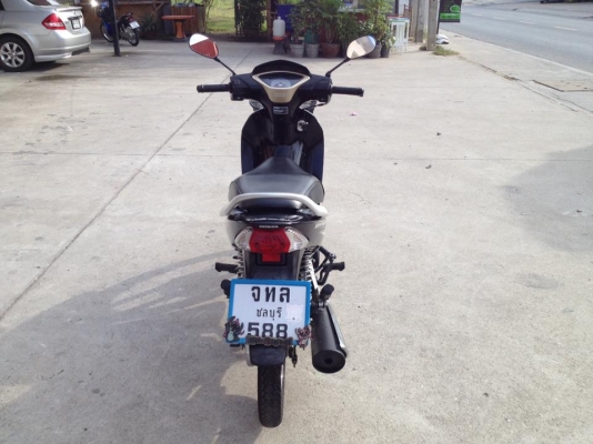 ฮอนด้า เวฟ 125i สีดำ สตาร์ทมือ ปี 54 สภาพเดิม ๆ ราคา เบา ๆ