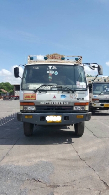 ขายรถบรรทุกพ่วงคอกและพ่วงพื้นเรียบ 18 ล้อ ยี่ห้อ MISHUBISHI FUSO