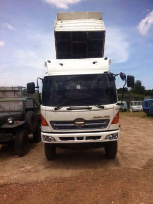 ขาย10ล้อ2เพลาดัมพ์ HINO MEGA260 ปี48 กระบะสามมิตรลอนเฉียง แชชซีสวยเครื่องดี ภายในสวย วิ่งน้อยพร้อมวิ่งลุยงาน มีระบบลากลูก