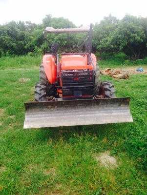 คูโบต้าM6040 พร้อมอุปกรณ์3ชิ้น