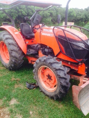 คูโบต้าM6040 พร้อมอุปกรณ์3ชิ้น