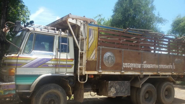 ขาย HINO F18 สองเพลาดั๊ม รถเดิมๆ