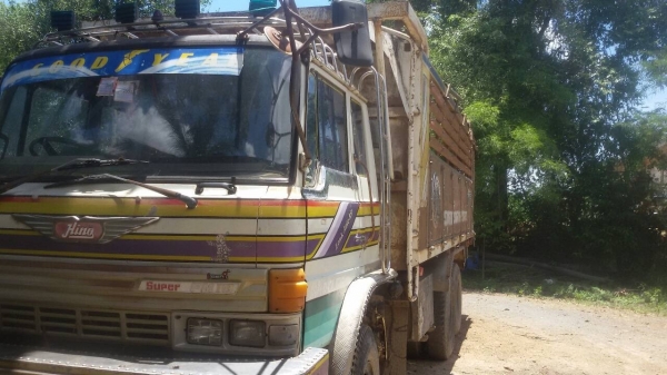 ขาย HINO F18 สองเพลาดั๊ม รถเดิมๆ