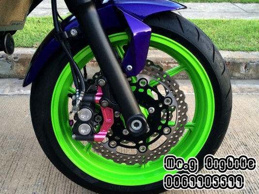 จัดโปรลด 10000 บาท Deep Purple  Er6n แต่งเทพ ล้อโต เบรคใหญ่ ทะเบียนมงคล มือเดียว สี2Kใสสภาพนางฟ้า