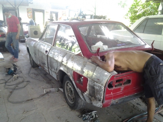 ขายโปรเจคfiat 124 sport coupe AC