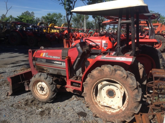 รถไร่ ไม่เคยลงน้ำ MITSUBISHI MT25 4WD พร้อมใบดันหน้า