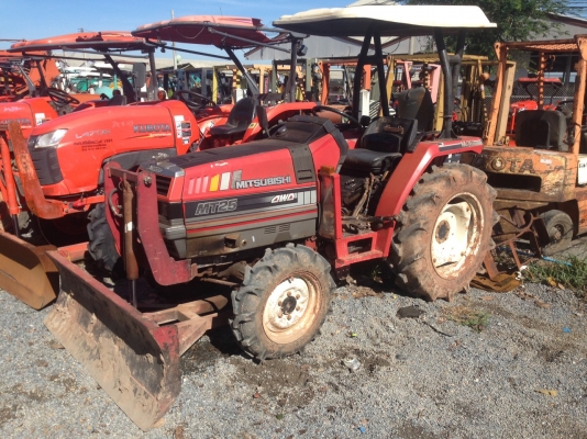 รถไร่ ไม่เคยลงน้ำ MITSUBISHI MT25 4WD พร้อมใบดันหน้า