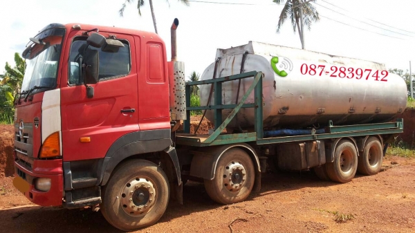 ขายรถบรรทุก 12 ล้อ 2 เพลา  พร้อมแท้งค์