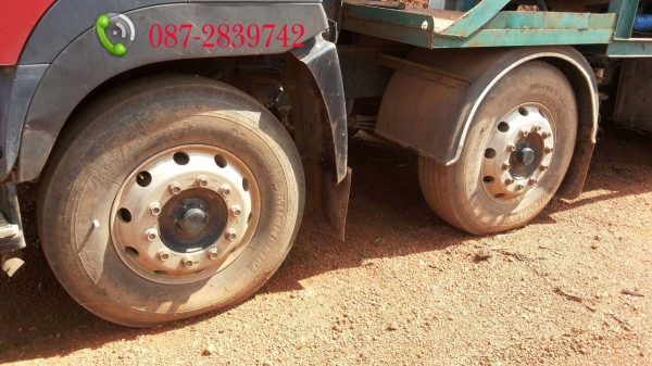 ขายรถบรรทุก 12 ล้อ 2 เพลา  พร้อมแท้งค์