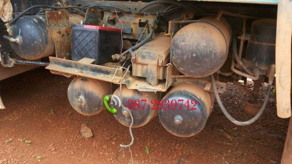 ขายรถบรรทุก 12 ล้อ 2 เพลา  พร้อมแท้งค์