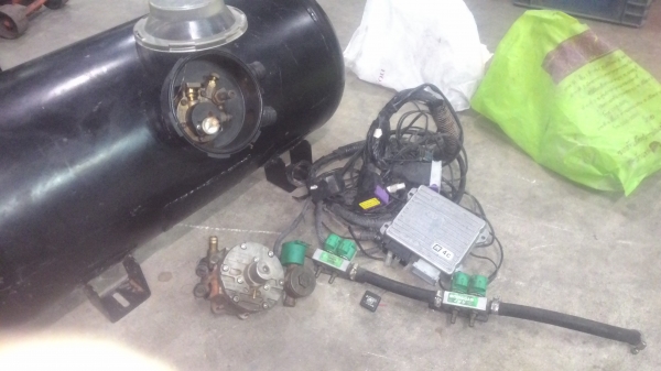 ชุดแก็สหัวฉีดครบชุด สภาพมือ2