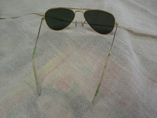 อมตะแว่นตา B&amp;L RAY-BAN AVIATOR USA 52MM