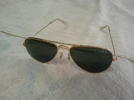 อมตะแว่นตา B&amp;L RAY-BAN AVIATOR USA 52MM