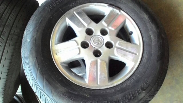 แม๊ก วีโก้ 5 รู ขอบ 15 เดิมๆ ยางBRIDGESTONE DURAVIS R611 ชุด 4 ล้อ พร้อมใช้งาน tel.081-427-3941 แม๊ก วีโก้ 5 รู ขอบ 15 เดิมๆ ยางBRIDGESTONE DURAVIS R611 ชุด 4 ล้อ พร้อมใช้งาน tel.081-427-3941