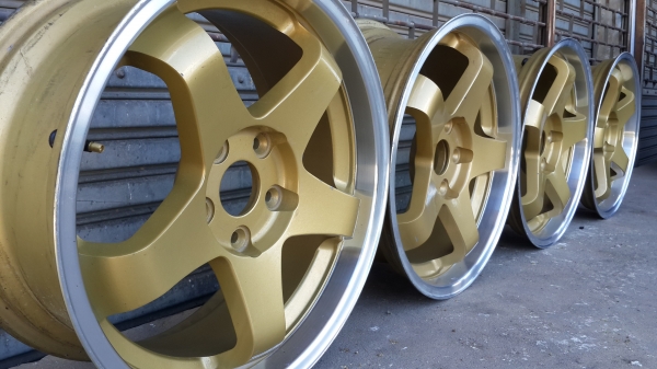 Nismo ขอบ 17 5รู114 ครบชุด 4วง