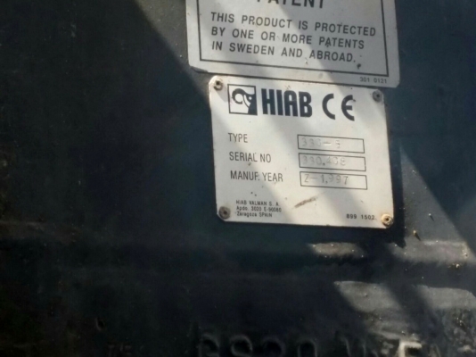 เฮี๊ยบ HIAB 330-5 เฮี๊ยบ HIAB 330-5