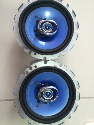 ลำโพง Alpine STE-162J 6.5นิ้ว 2ทาง 120W เสียงดีมาก สภาพสวย มือ2 ญี่ปุ่น