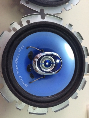 ลำโพง Alpine STE-162J 6.5นิ้ว 2ทาง 120W เสียงดีมาก สภาพสวย มือ2 ญี่ปุ่น