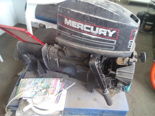 เครื่อดติดท้าย หางสั้น 25 HP ขายตัดไปเลย ตามสภาพประมูลมา